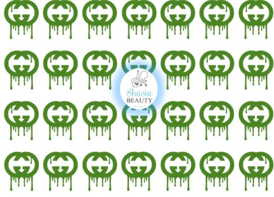 GGs Drip Nail Decals