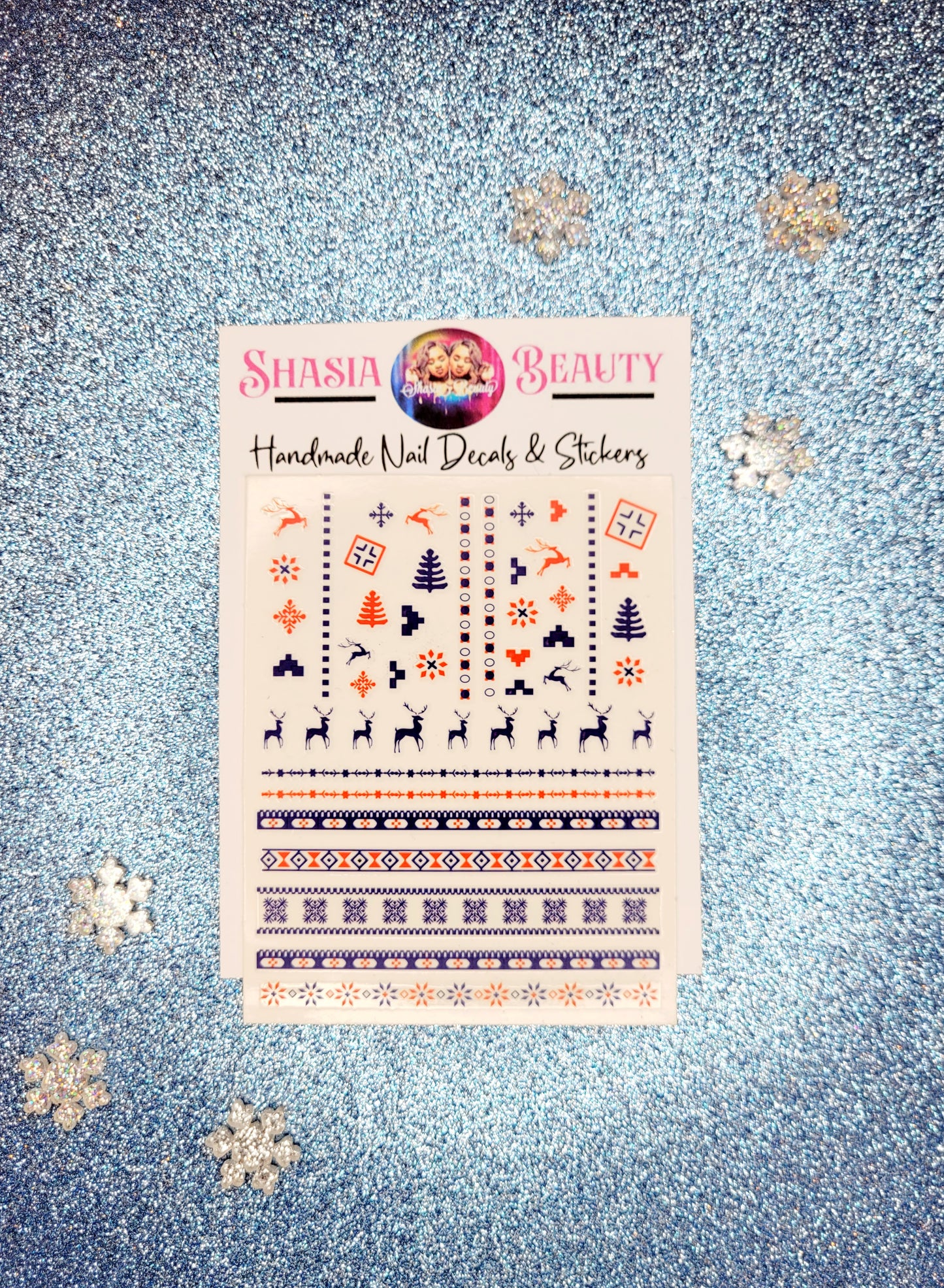 Sweater Weather Winter Nail Stickers