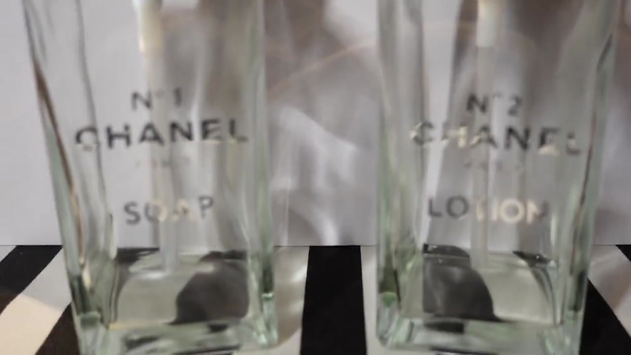 Chanel NO.1 & 2 Soap & Lotion Dispenser Set