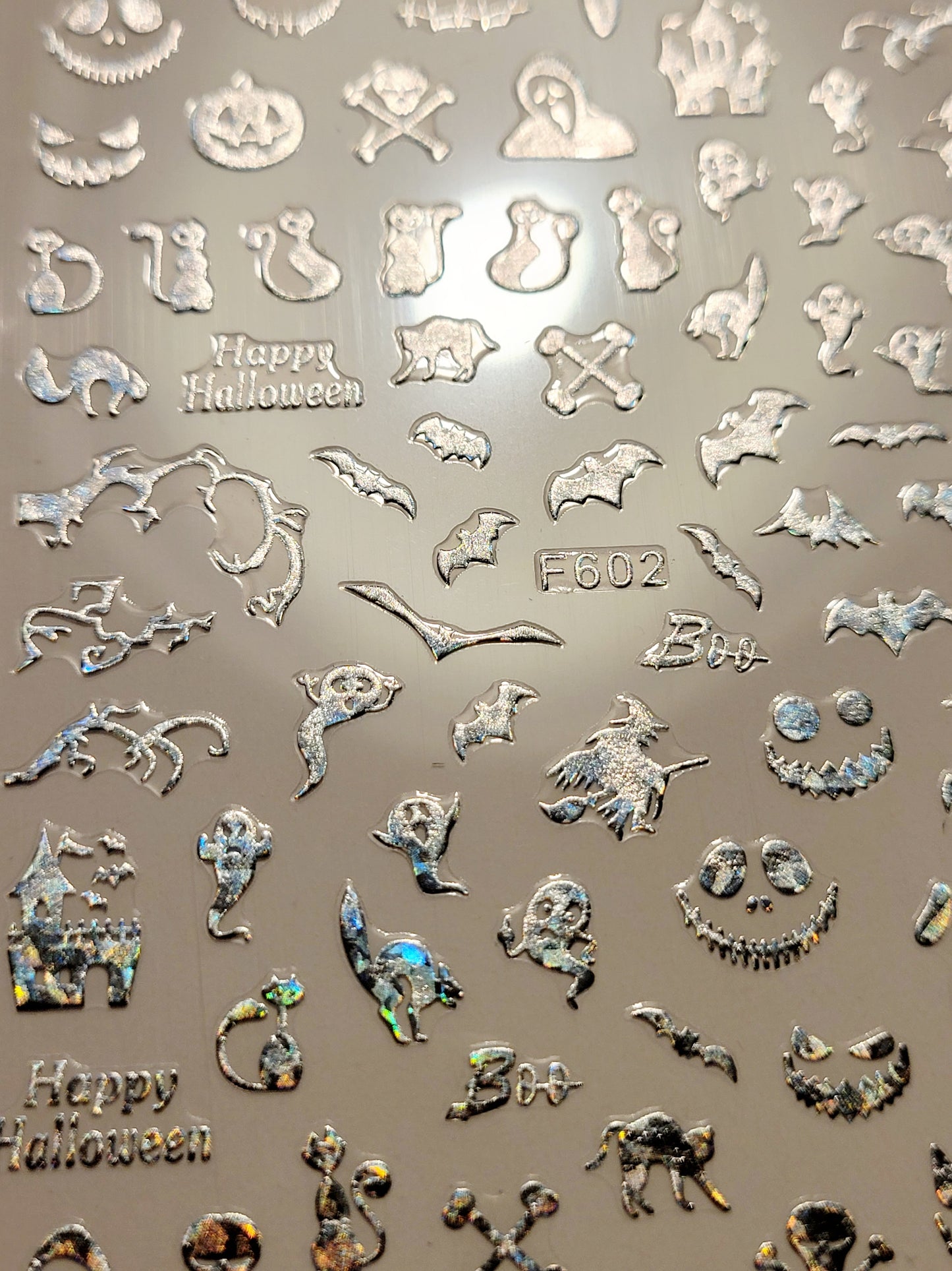 Scream & Characters Halloween Nail Sticker