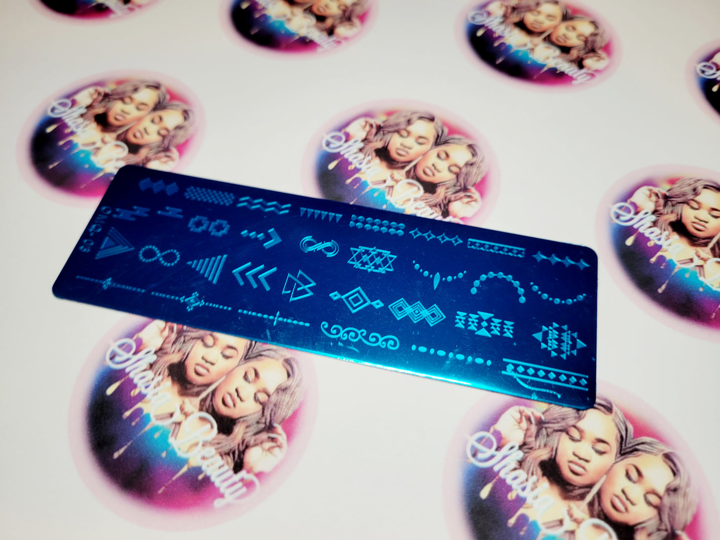 Tribal Nail Stamping Plate