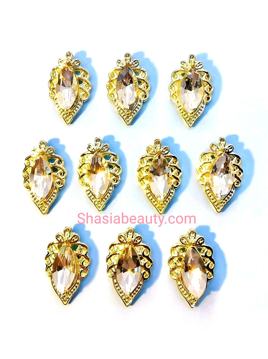 Bling Marquette Crown Nail Charm