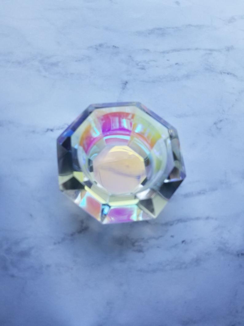 Diamond Crystal AB Nail Dappen Dish