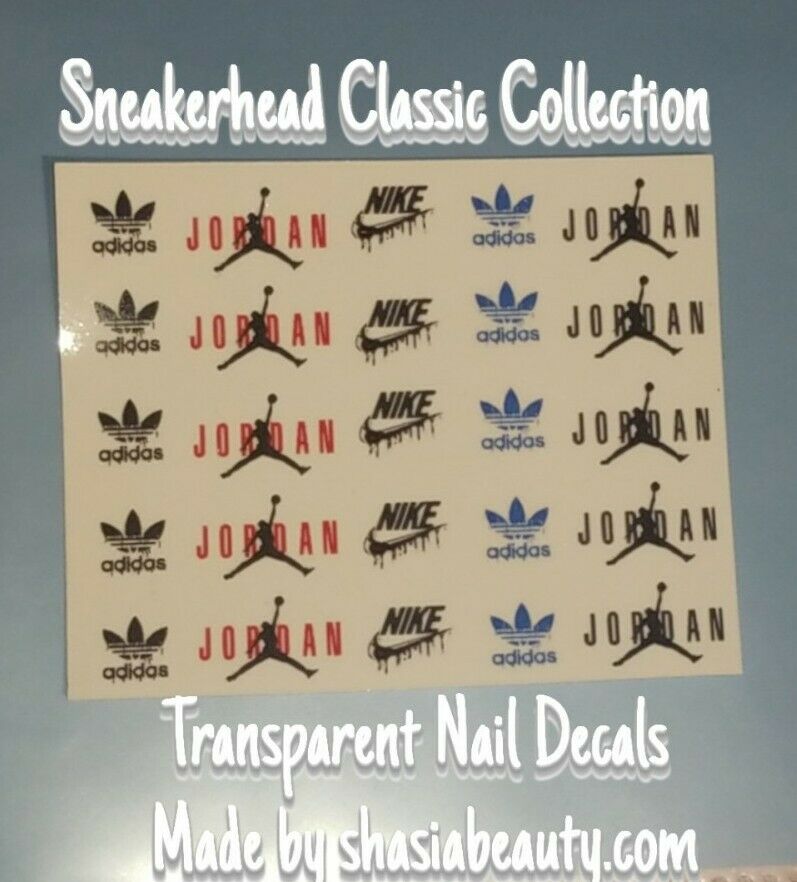 Sneakerhead Collection Nail Decals