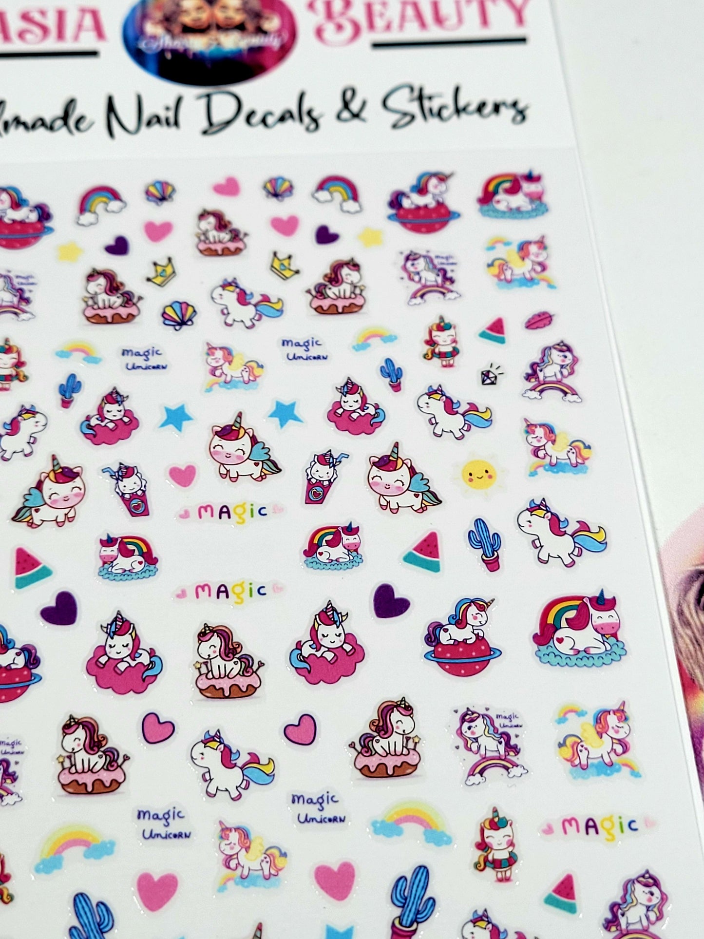 Unicorn Magic Nail Stickers