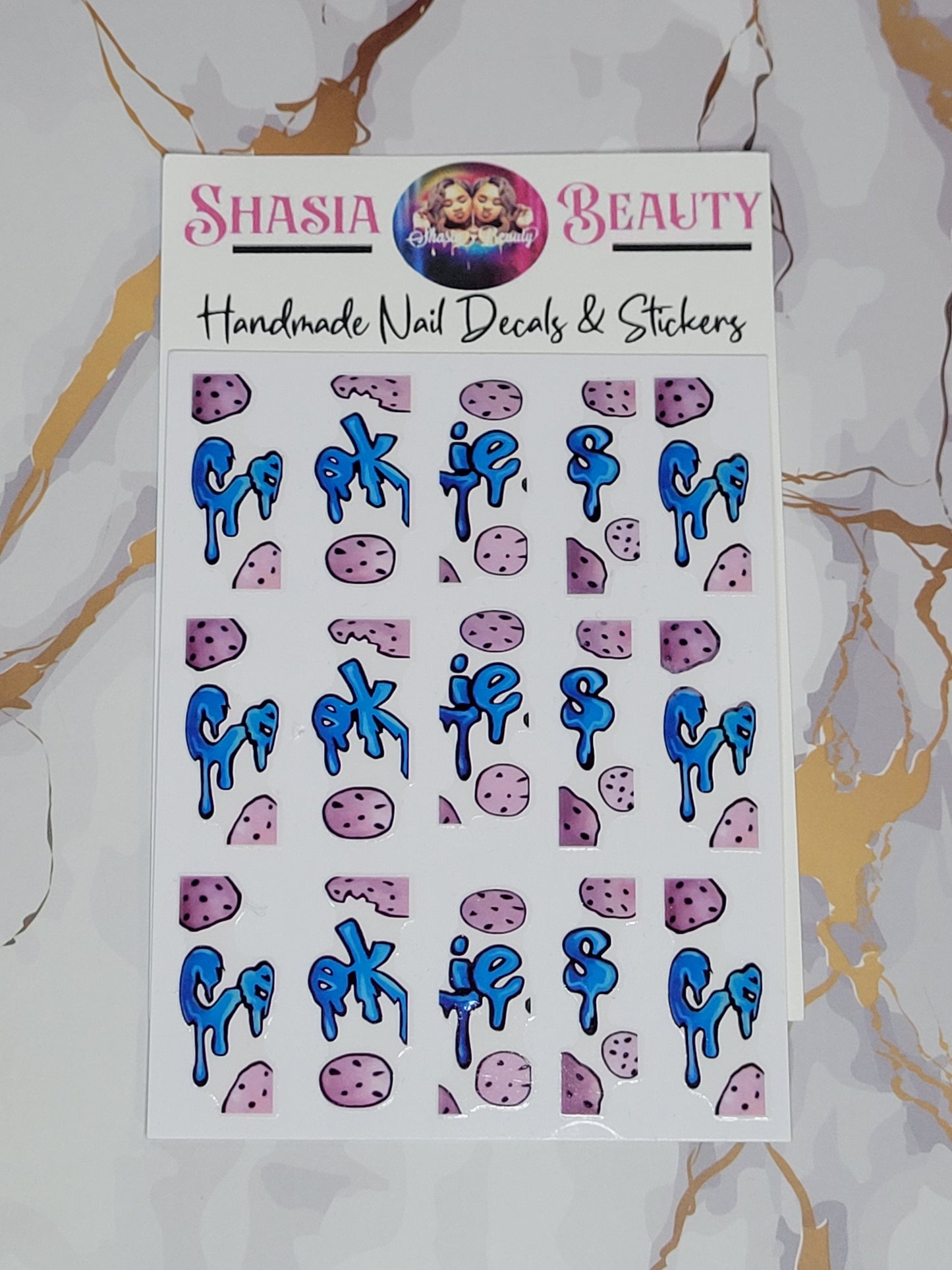 Cookies Nail Sticker