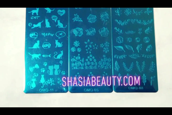 Filigree Nail Stamping Plate