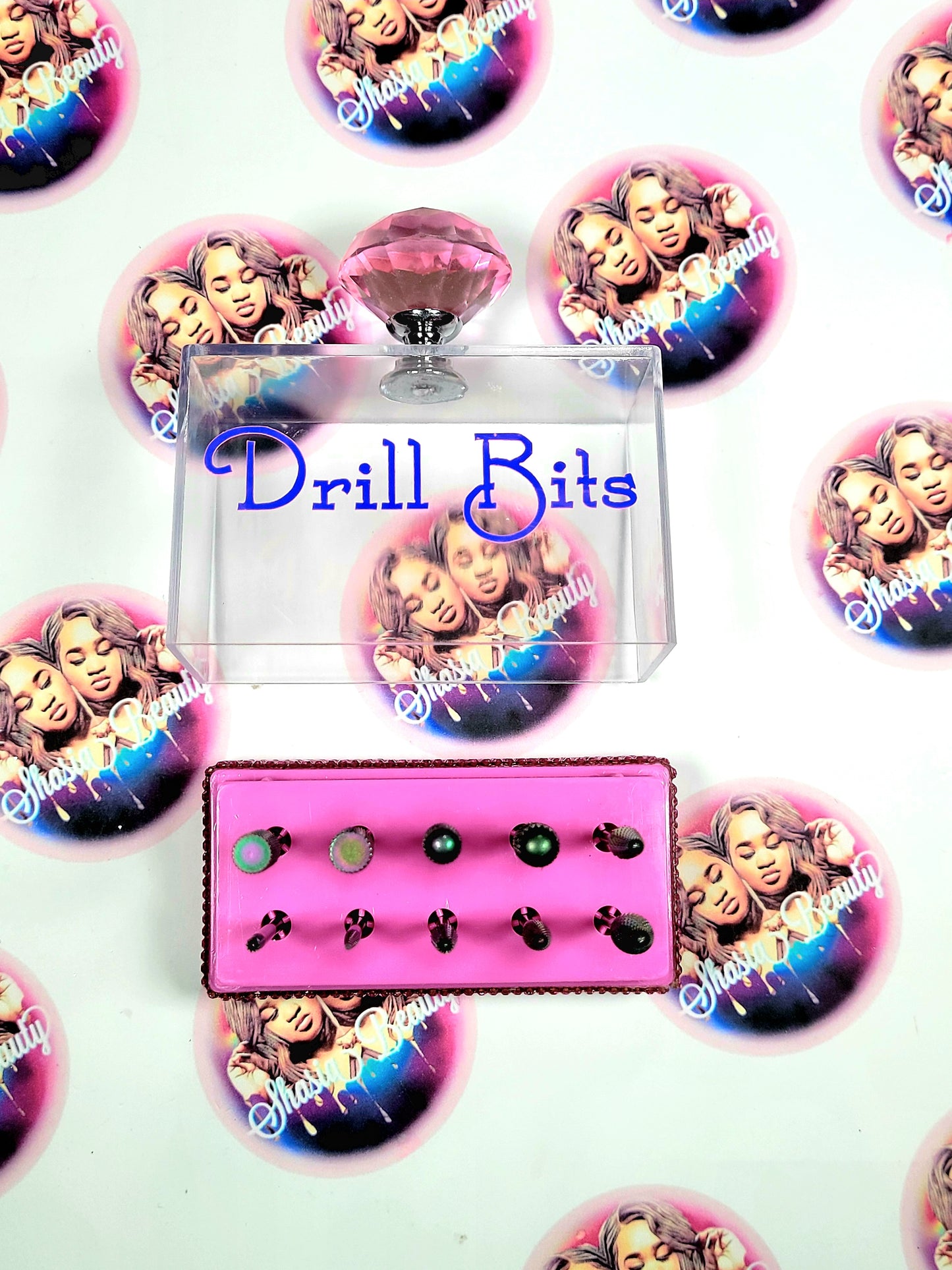 Bling Nail Drill Bit Holder