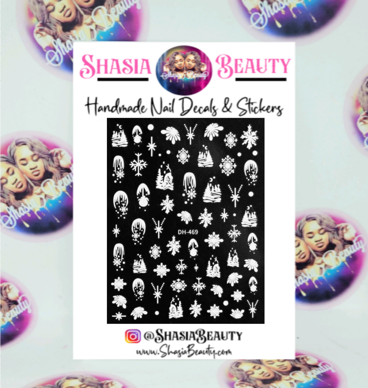 Snow Days Nail Stickers