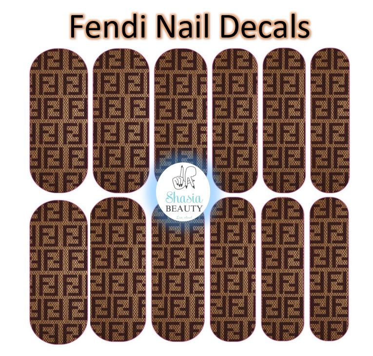 Fenced Fendie Nail Decals