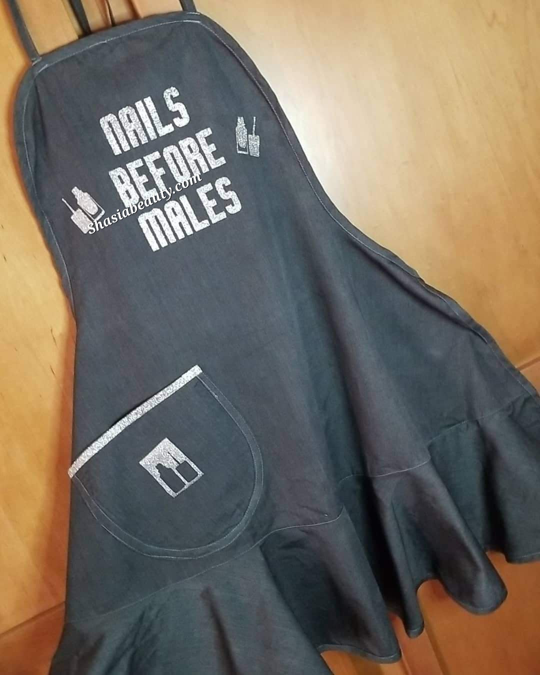 Nails Before Males Nail Tech Apron