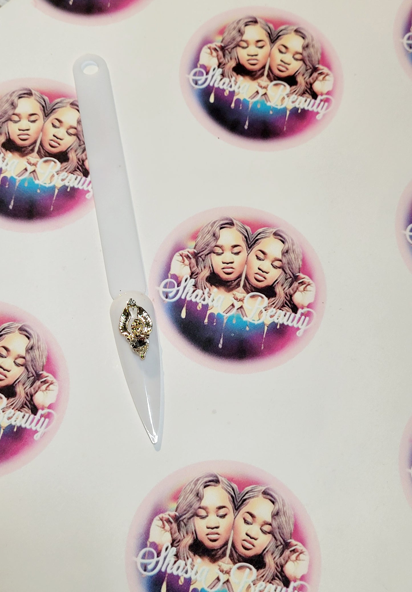 Arc Angel Nail Charm #001