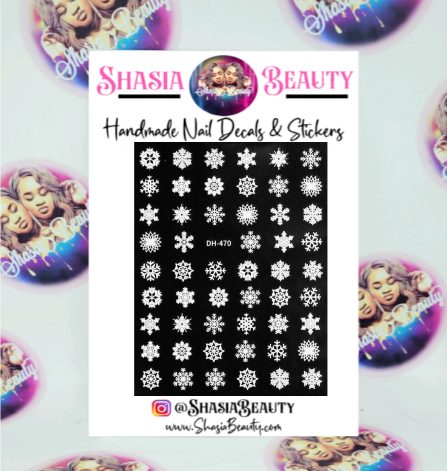 Snowflake Nail Stickers