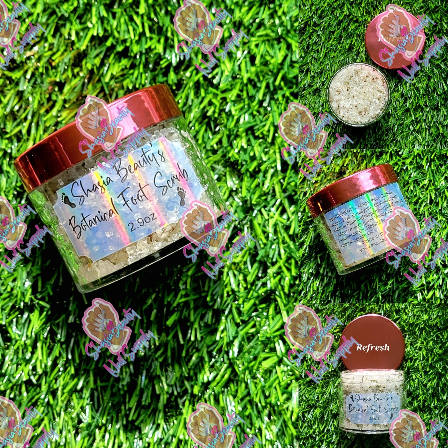 Refresh-Botanical Foot Scrub