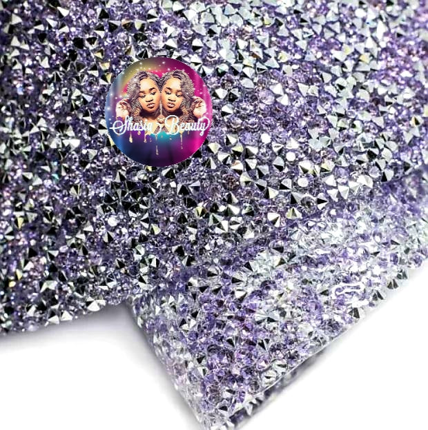 Spring Lilac Bling Nail Mat