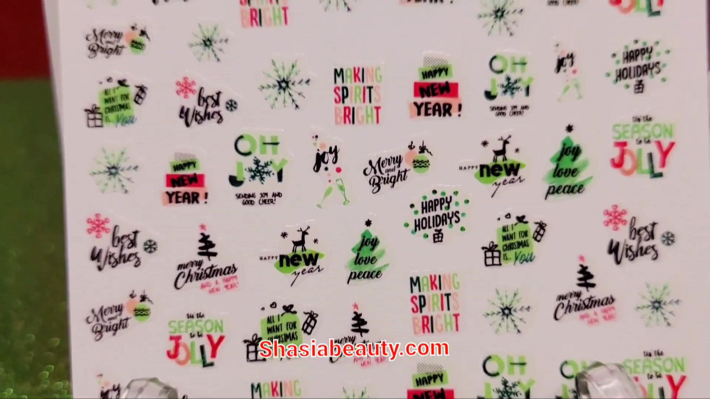 Oh Joy! Winter Nail Stickers