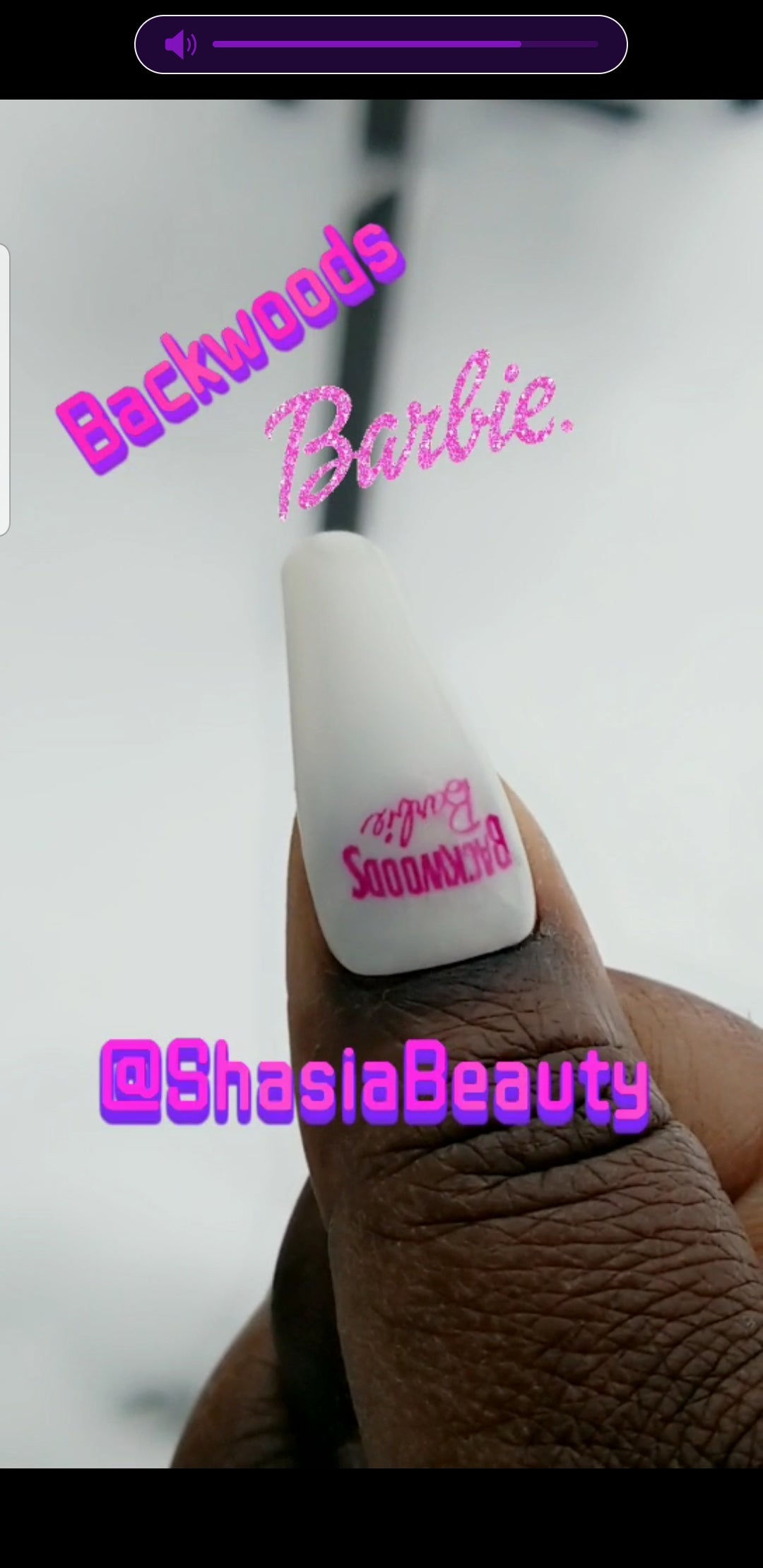 Backwoodz Barbz Nail Decals