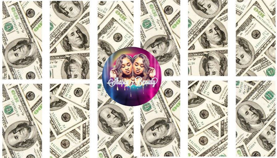 All about the Benjamins Money Nail Decals