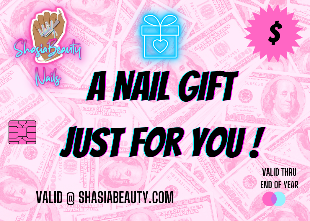Shasia Beauty Nail Gift Cards