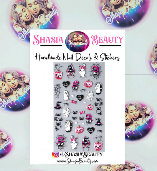 Ghost 1% Angel 5D Nail Stickers