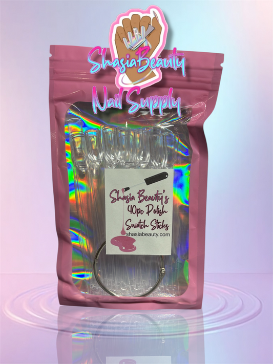 Square Display Nail Swatch Sticks 40pc Set