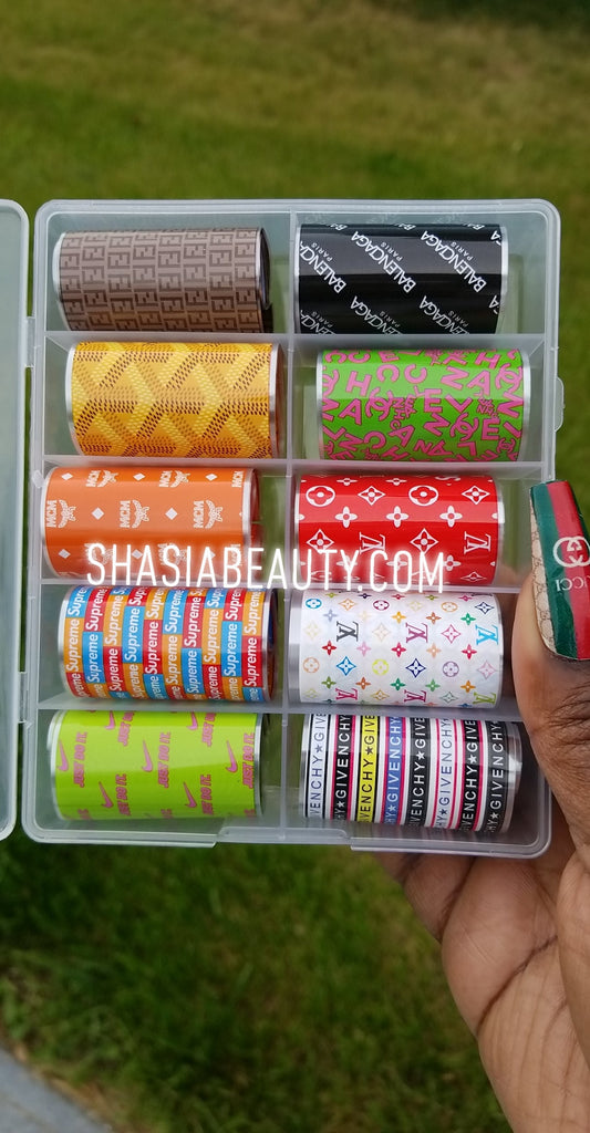 Design Mix Nail Art Foil Box-1