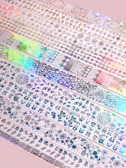 Holo Nail Foils  Assorted Variety