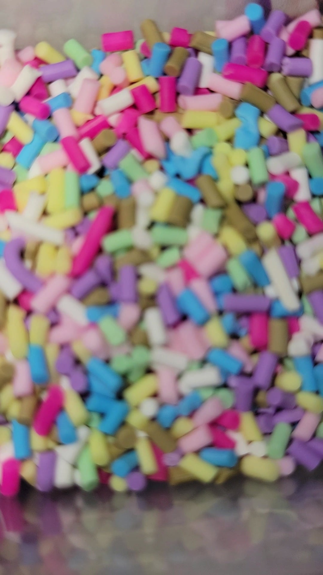 Rainbow Sprinkles Nail Confetti