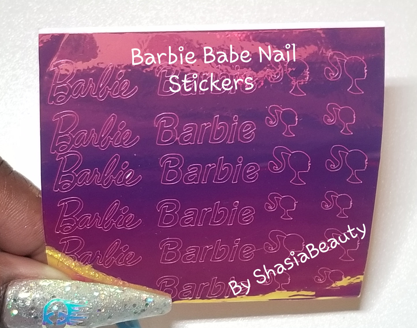 Barbz Babe Nail Stickers