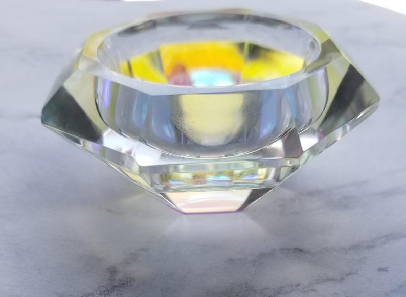 Diamond Crystal AB Nail Dappen Dish