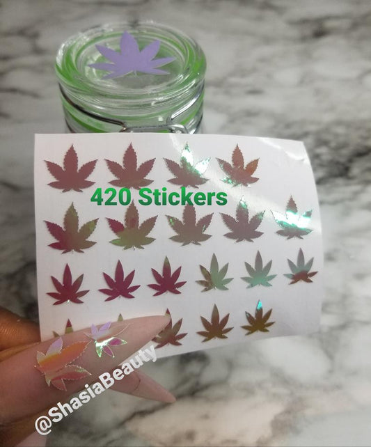 420 Nail Art Stickers