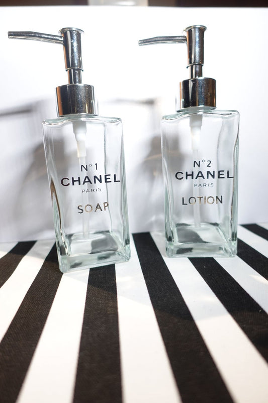 Chanel NO.1 & 2 Soap & Lotion Dispenser Set