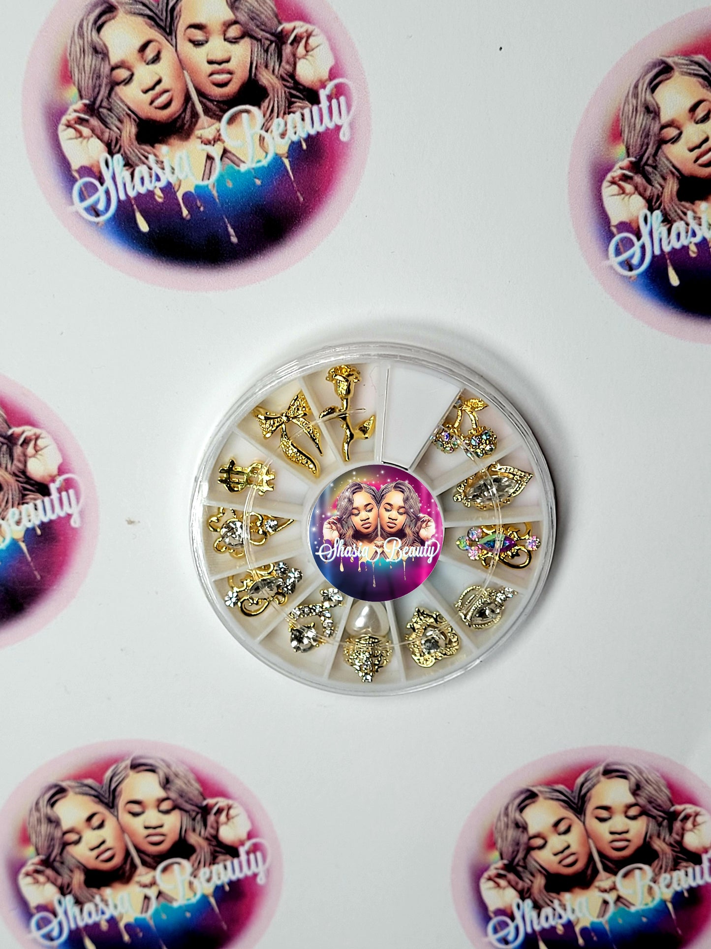 Nail Bling Charm Wheel