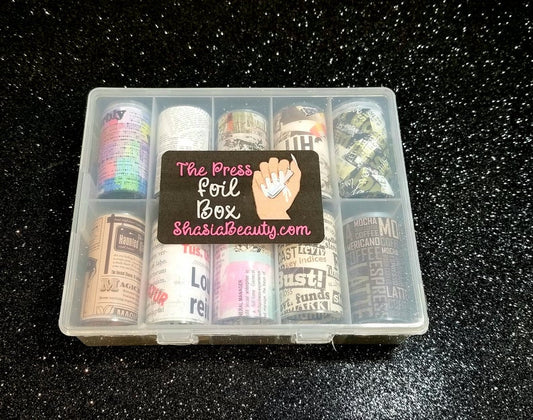 The Press Nail Art Foil Box