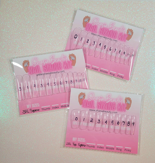 Press On Nail Sizing Kits