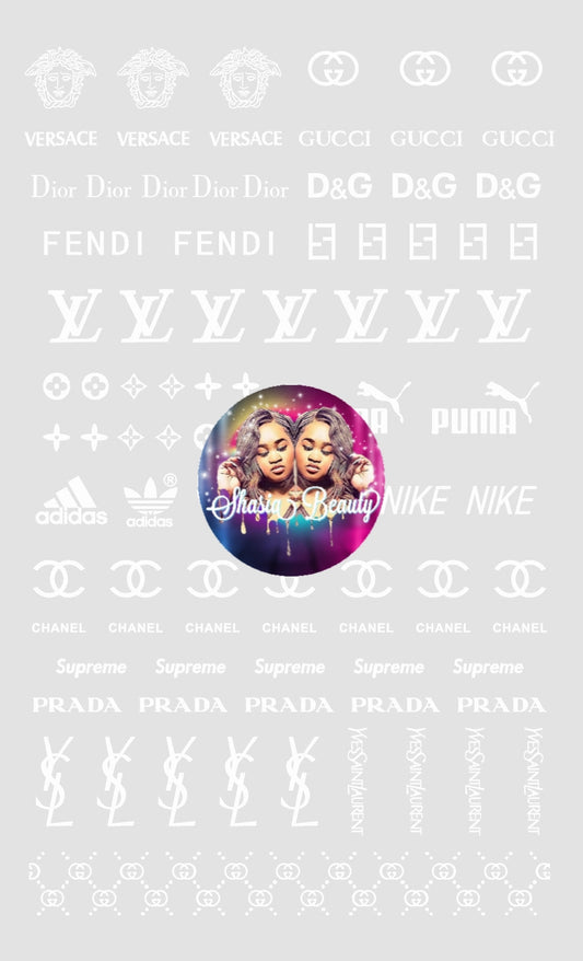 White Sticker Mix-211