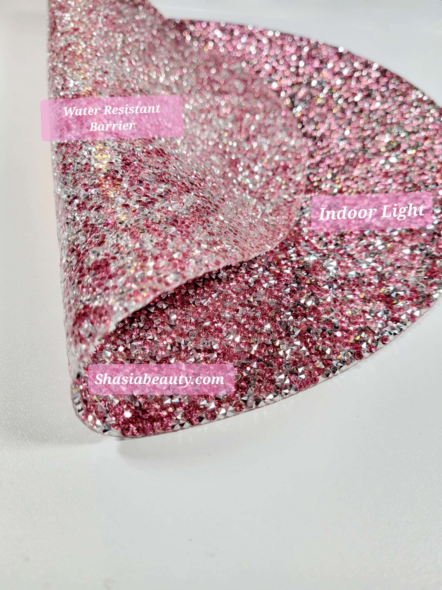 Perfect Pink Bling Nail Mats for Pictures