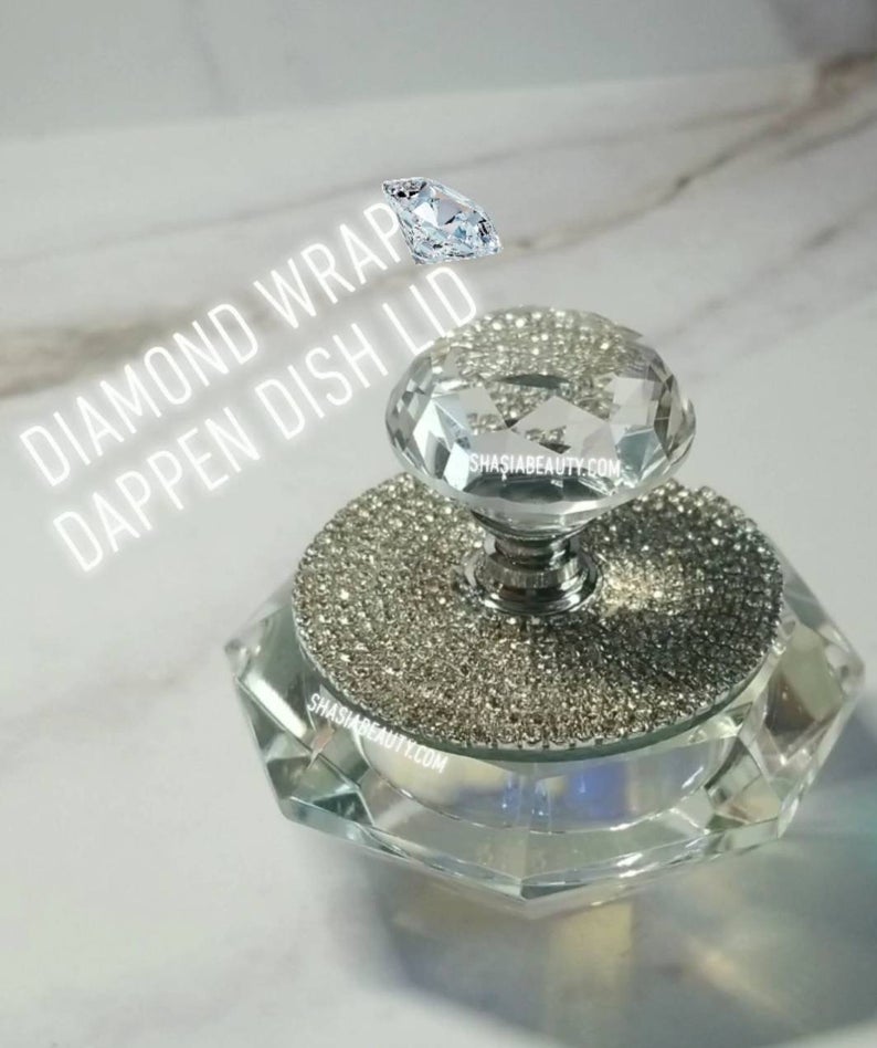 Diamond Nail Dappen Dish Lid