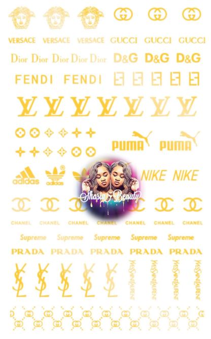 Gold  Sticker Mix-511