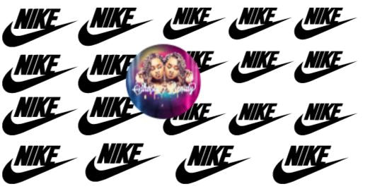 Sneaker Swoop Nail Stickers