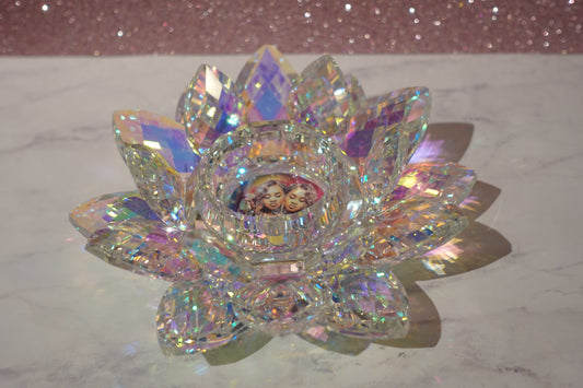 AB Crystal Lotus Nail Dappen Dish