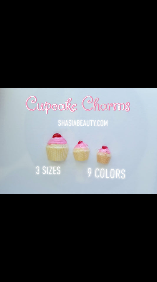 Cupcake Charms 9pc set