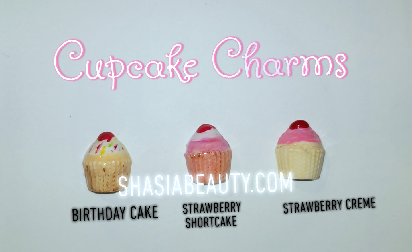 Cupcake Charms 9pc set