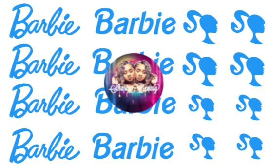 Barbz Babe Nail Stickers
