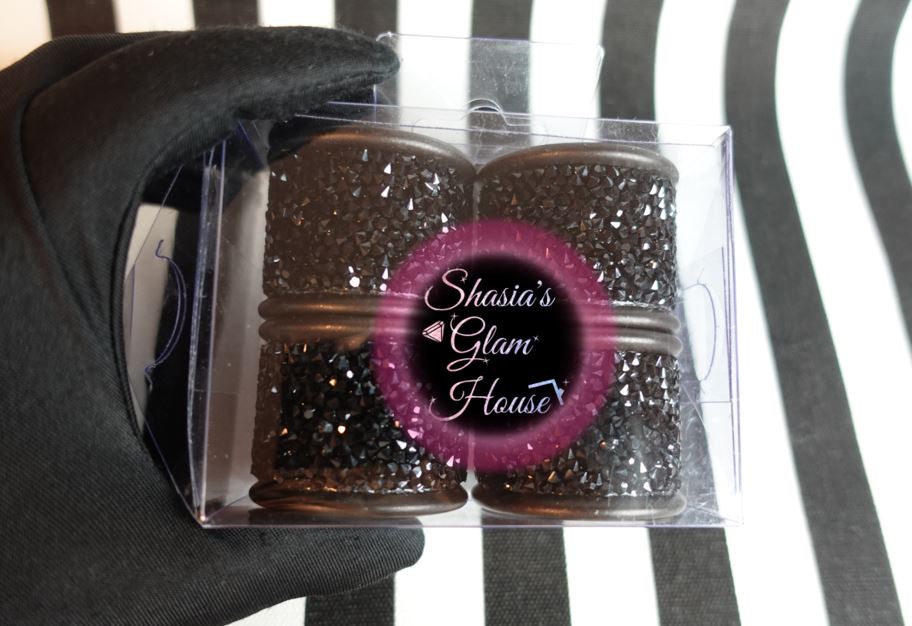 Black Napkin Ring Holders.JPG