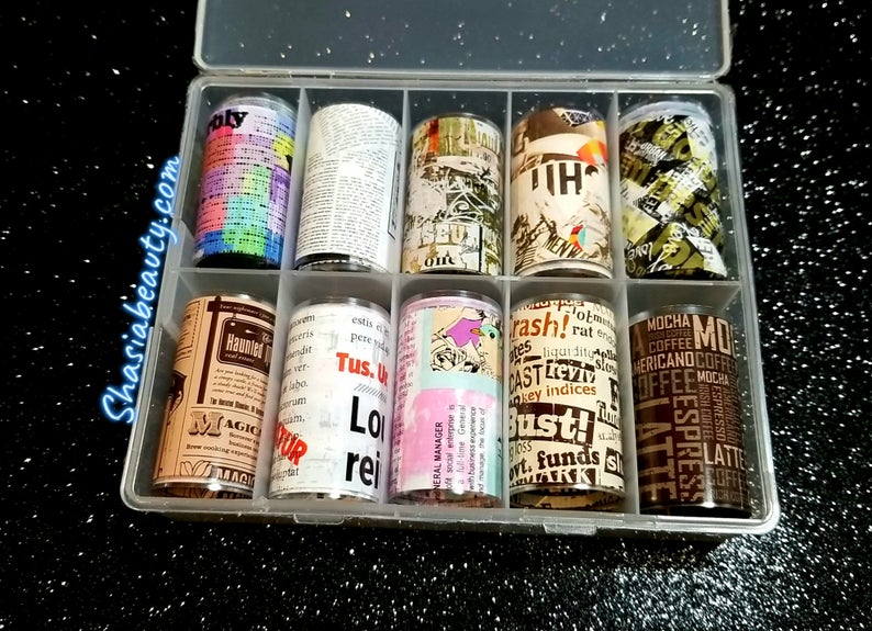 The Press Nail Art Foil Box