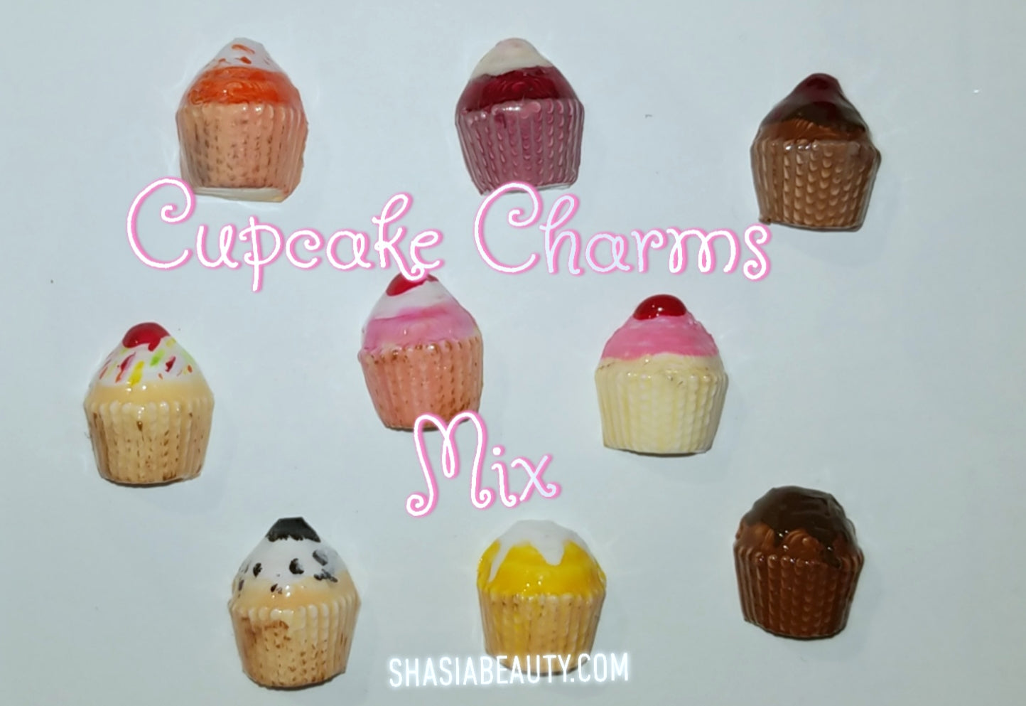 Cupcake Charms 9pc set