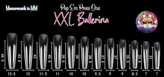 XXL Ballerina Full Cover Nails