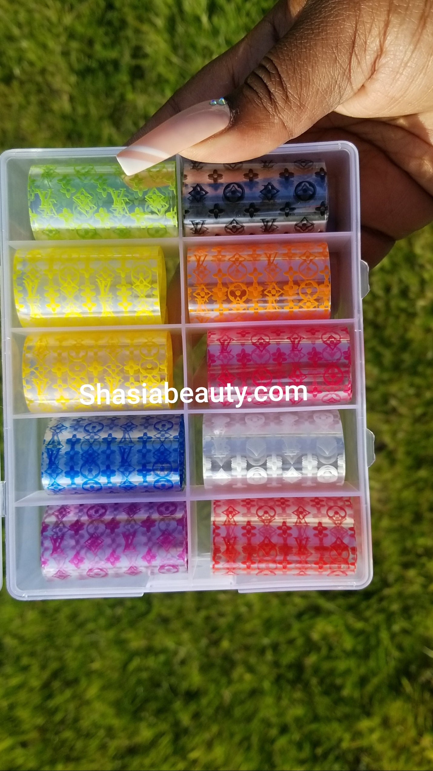 Luxe Rainbow Foil Box
