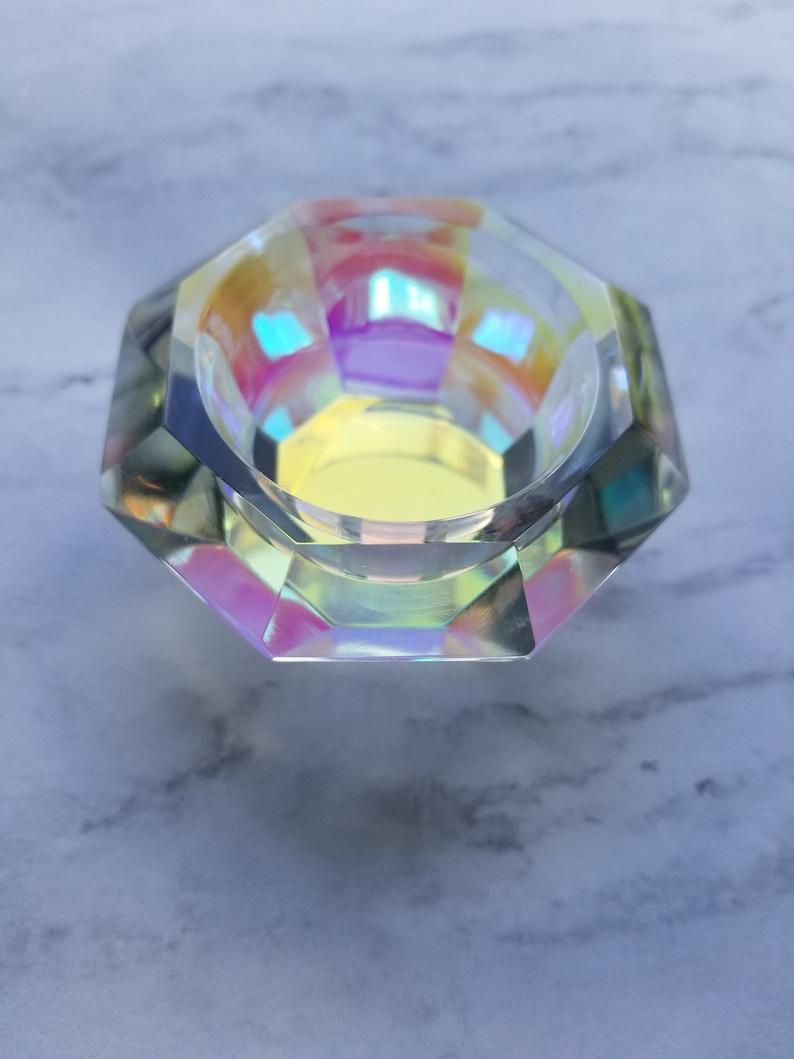 Diamond Crystal AB Nail Dappen Dish